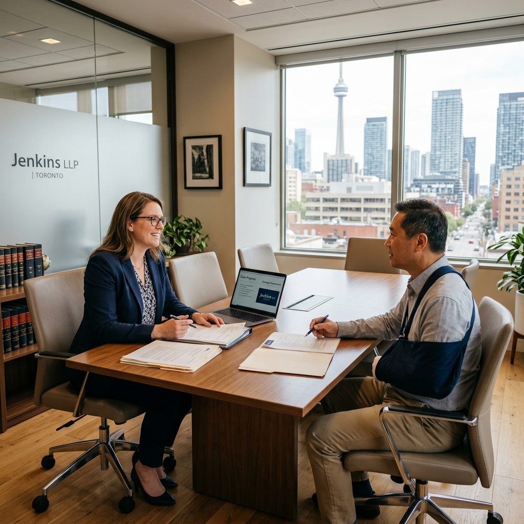 Personal injury lawyer consultation